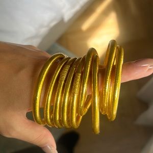 Authentic Budha Girl AWB Bangles - Gold
